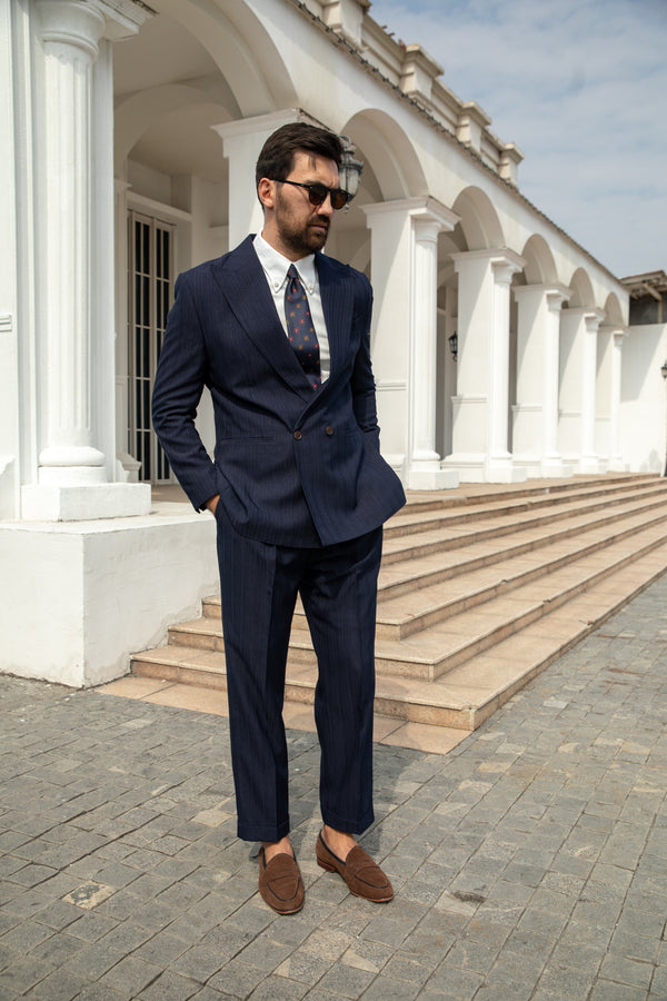 Sirmione Double-Breasted Suit fit